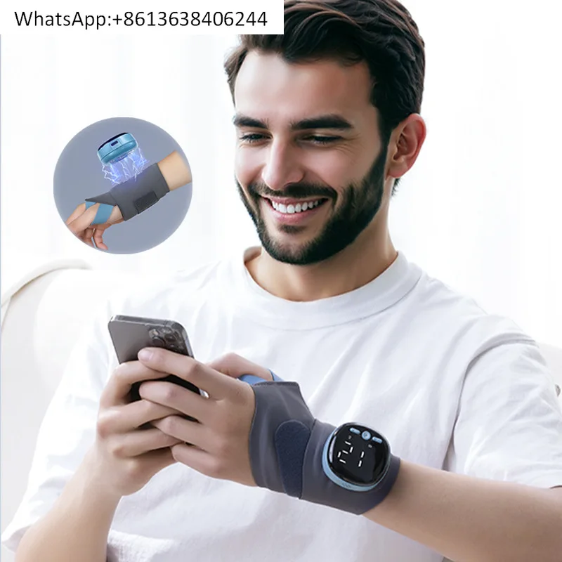 

Умный инструмент для массажа рук, горячий компресс на запястье, сухожильная оболочка, электрический массаж, спортивная защита от растяжения связок на запястье