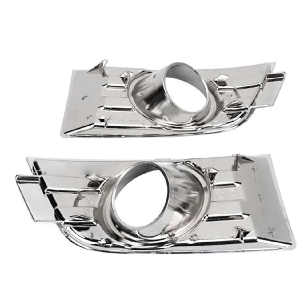 Chrome Fog Light Bezels for For FORD For EDGE 2007-2010 Designed for Seamless Integration and Electroplated Finish