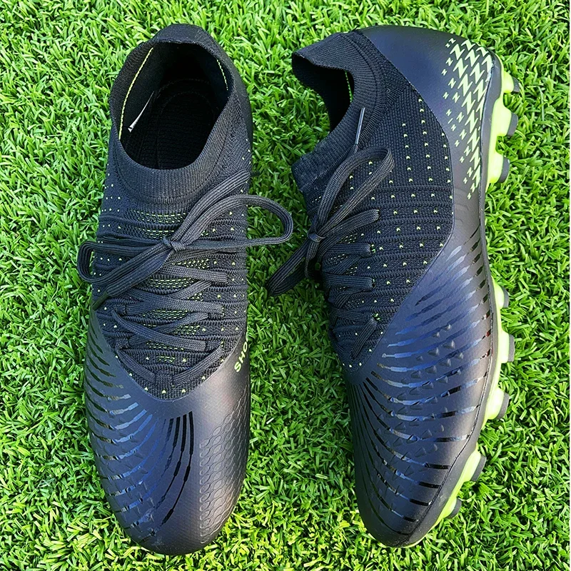 Professional Men Football Shoes Society Cleats Original Sneaker Indoor Soccer Shoes Fast Non Slip Training Football Field Boots