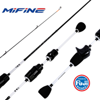 Mifine ILLUSION SLASH XUL Ultralight Spinning Rod 0.2-0.8g 30T Carbon Fiber Fuji/LS Rings Solid Tips For Trout Fishing Rods