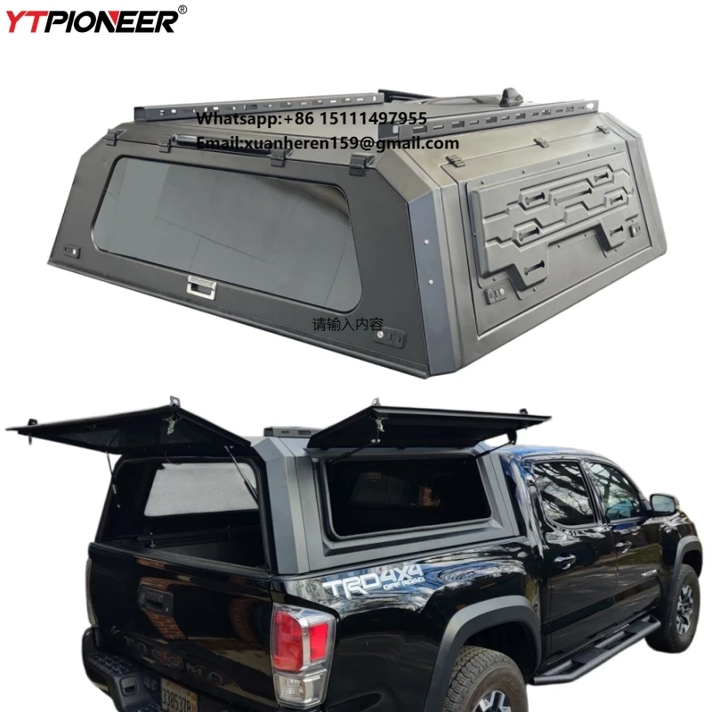 

2017 2018 2019 2020 для Toyota Tacoma с короткой платформой, алюминиевый тоннельный тент Smart Cap (5 футов), жесткий верхний тент, кемпер-кунг для пикапа