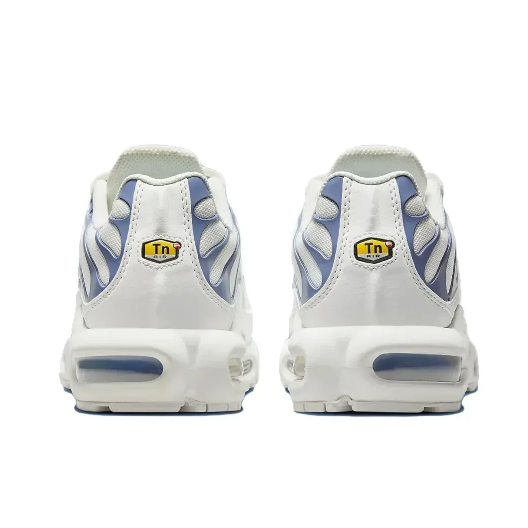 Nike Air Max Plus TN Women's Fashion Casual Running Shoes Comfortable Shock Absorption Sneakers White Purple Colorway