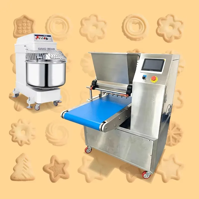 Customized Multi‑Shape Automatic Cookie Depositor Machine Bakery Equipment Stainless Steel Biscuit Making Forming Machine