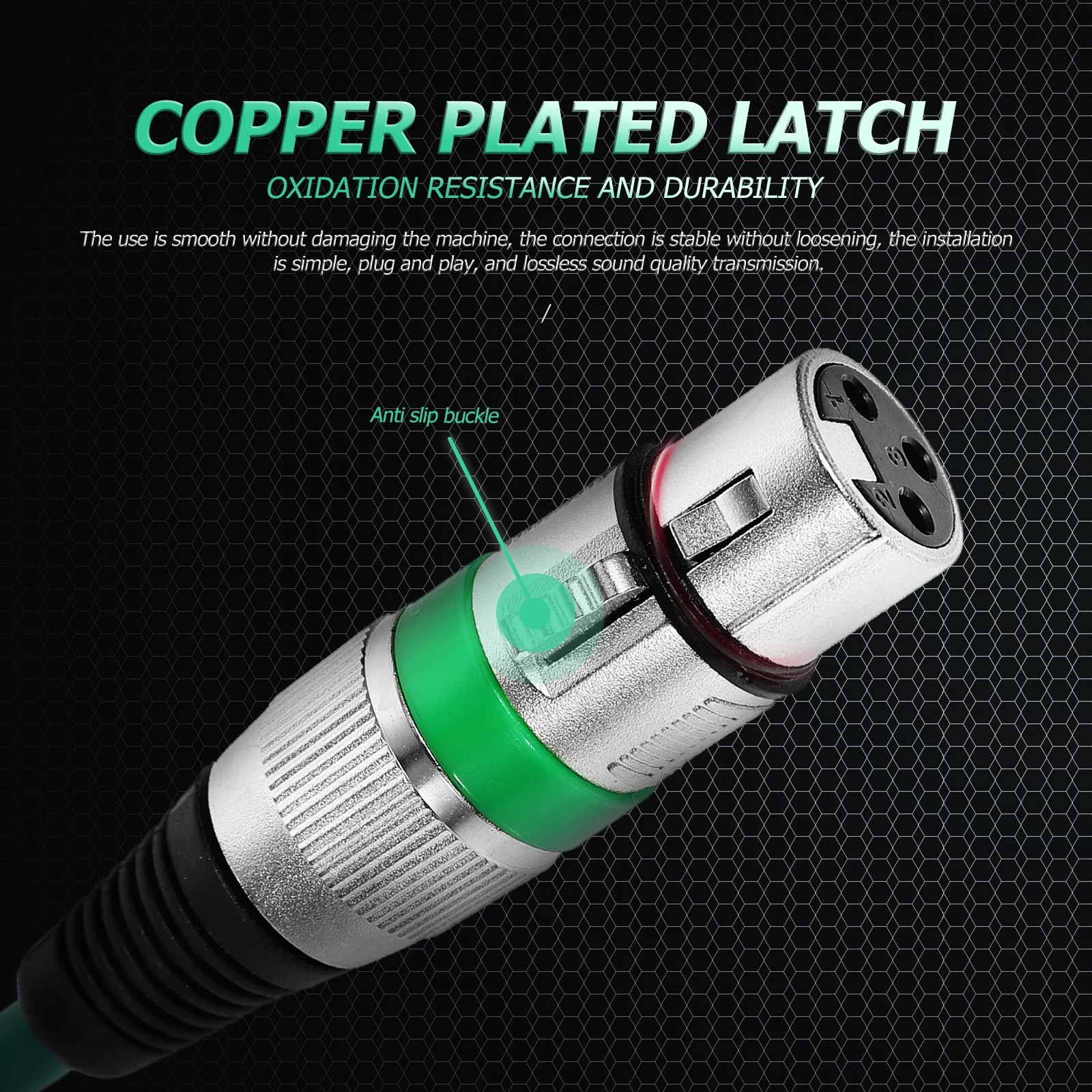 

5pcs Xlr High-End Microphone Audio Line Flexible Connector For Mic Adapter Mic Speaker System Cord Extension Cable