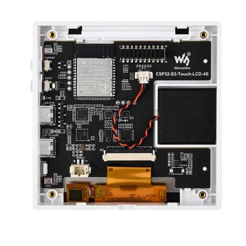 ESP32-S3 4 بوصة الذكية 86 صندوق مجلس التنمية 480x480 عرض شاشة تعمل باللمس مساعد المنزل الذكي DeepSeek AI صوت روبوت HMI