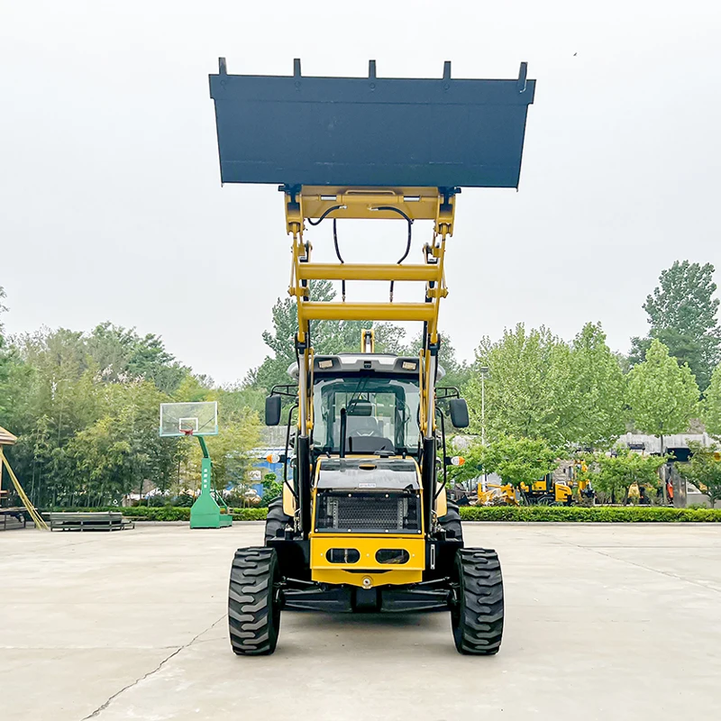 China Mini Loader Hydraulic System Easy to Operate EPA EURO5 Engine Multifunctional Cab Car Construction SetSkid Steer Loader