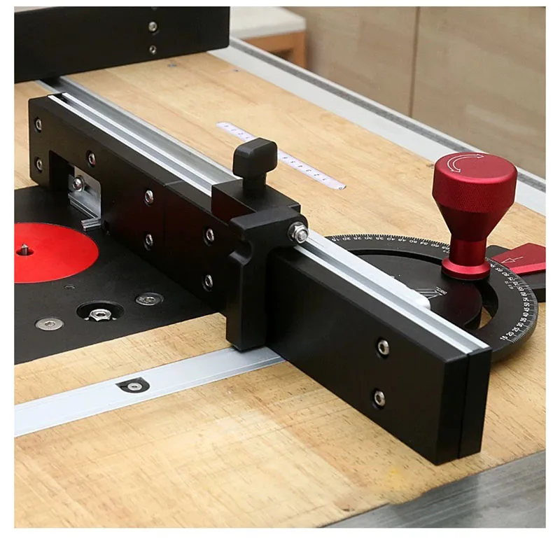 

New push handle push ruler chute woodworking angle disc table saw band saw flip engraving machine trimming DIY tool