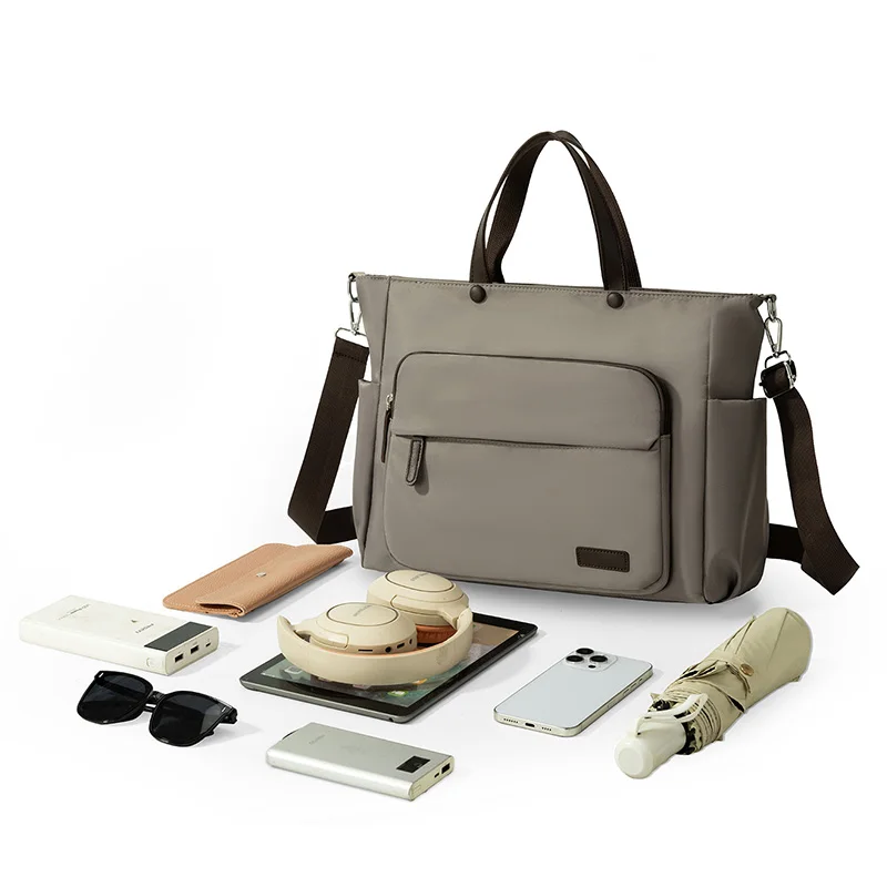 【 Laptop Bag 】 Nylon fabric, lightweight briefcase, the first choice for commuting, going to school and traveling