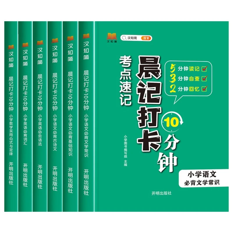 

Экзамен для начальной школы по скорописи, китайский язык для начальной школы: обязательное запоминание литературных знаний и базовых знаний.