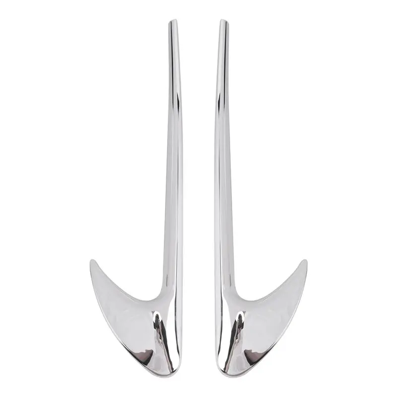 AB96-2Pcs Car Side Fender Trim For Mercedes Benz E Class W213 C-Class W205 Refit E63S AMG Accessories