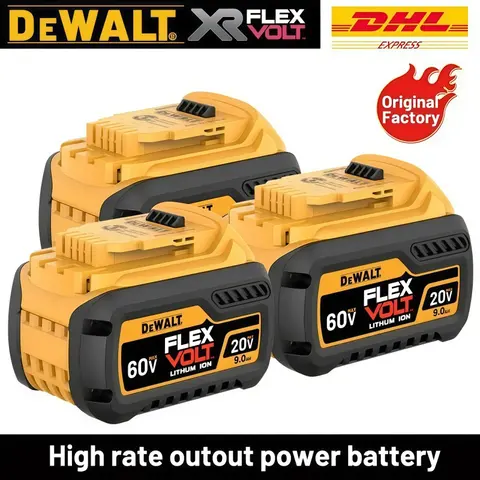 New Dewalt 60V 9.0Ah Battery Compatible with DCB200 DCB204 DCB205 DCF880 DCF885 Impact Drivers.
