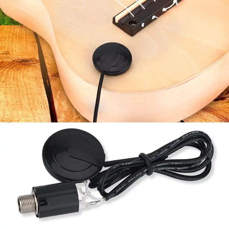 Akoestische Gitaar Pickup Piëzo Transducer Voor Gitaar Viool Ukelele Mandoline