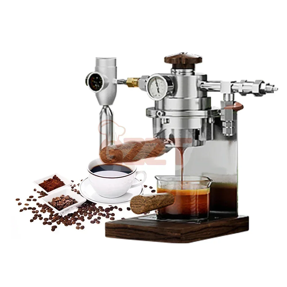 Professional China High Pressure Extraction Espresso Maker Manual pressure Barista Semi-automatic Espresso Coffee Maker Mach