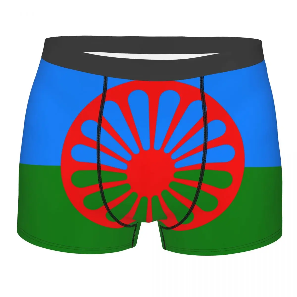 Romany Roma Travellers Flag Man Underwear Boxer Shorts Panties Sexy Soft Underpants for Homme S-XXL