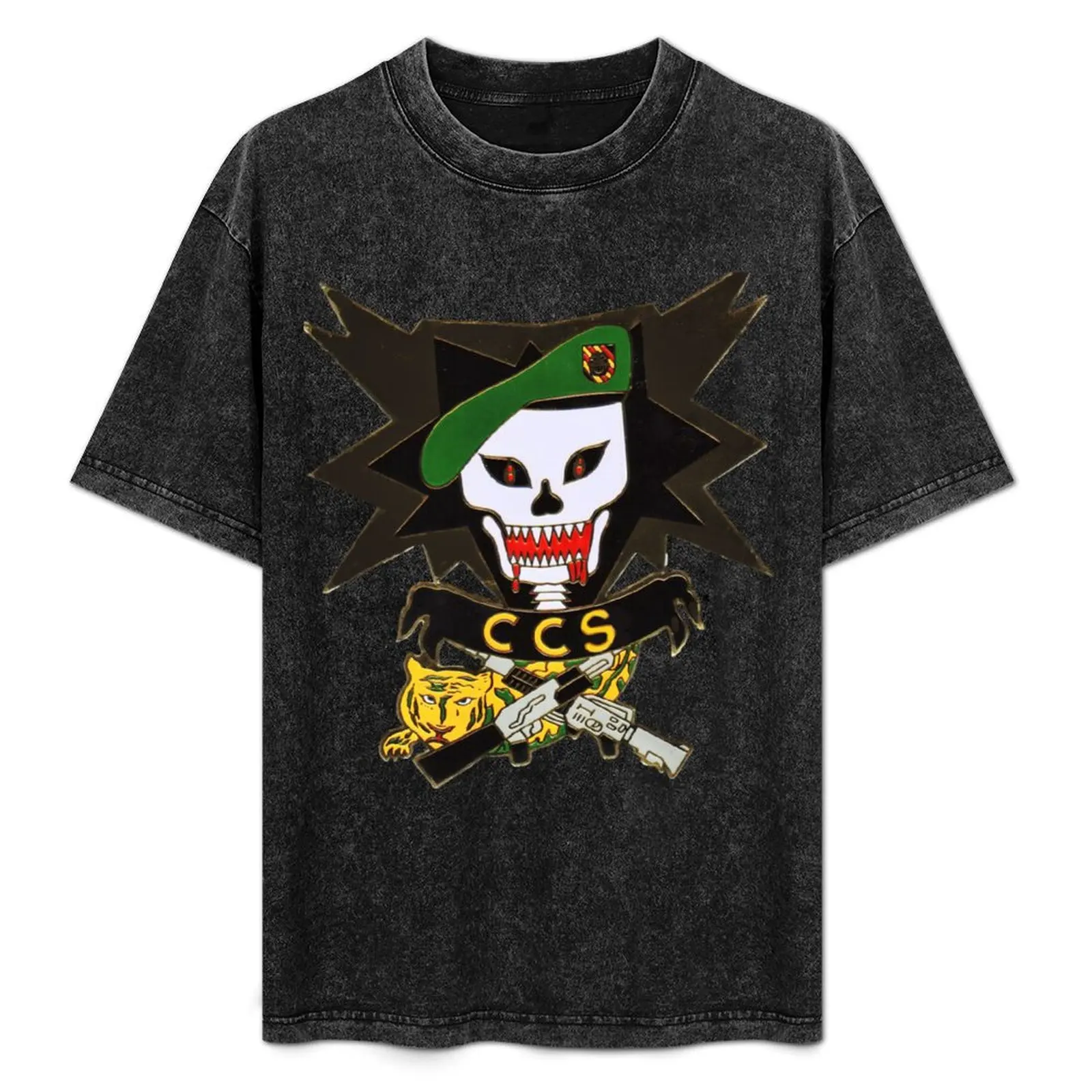 

Macv-sog Command control South T-Shirt Relaxed Casual Short Sleeve Tee