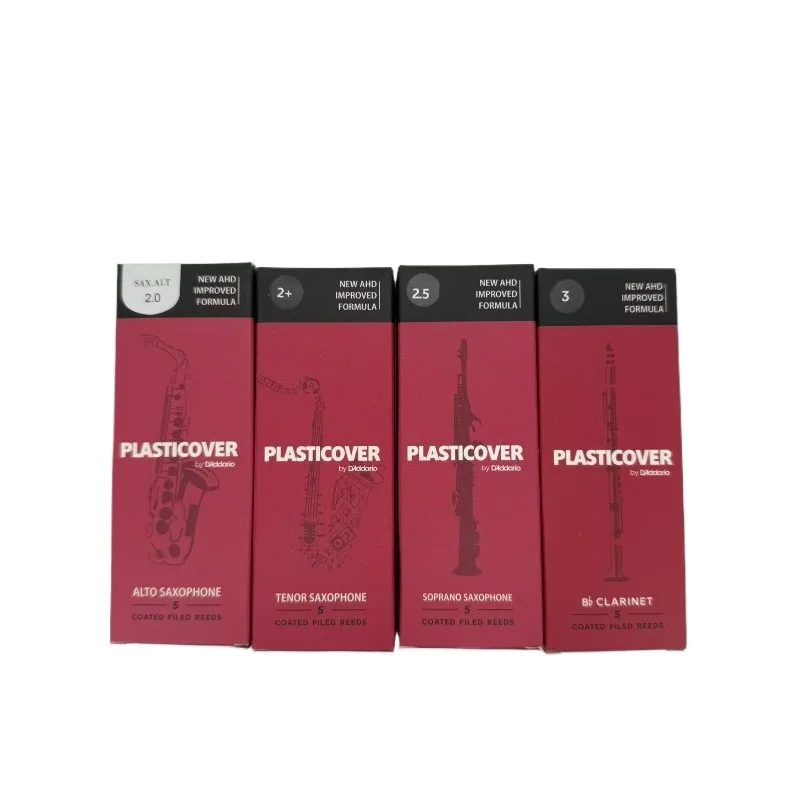 

1 шт. RICO Plasticover Alto Soprano Bass Clarinet Eb виниловые водонепроницаемые трости Sachs