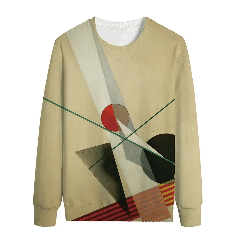 Abstraction Pattern 3d Printed Sweatshirts for Men and Women Pullovers Harajuku Unisex Tops