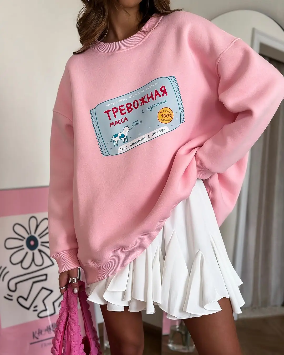 Harajuku jesienne gotyckie stroje spodnie dresowe i swobodny zestaw t-shirtów z długimi rękawami Y2k topy spodnie Streetwear odzież damska