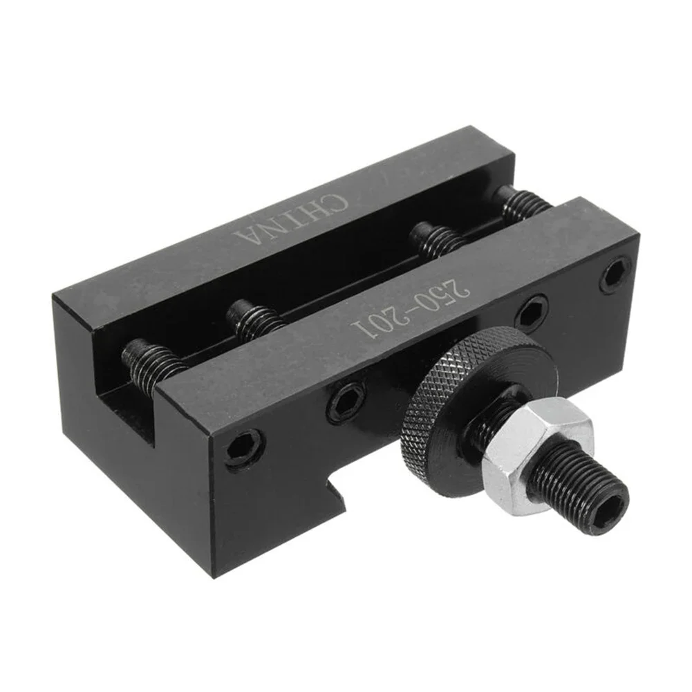 Imagem -03 - Suporte para Ferramentas 10 15 80x75x25 mm Bxa Preto No.250 Oficina de Torneamento e Revestimento de Aço de Troca Rápida de 201 Postes