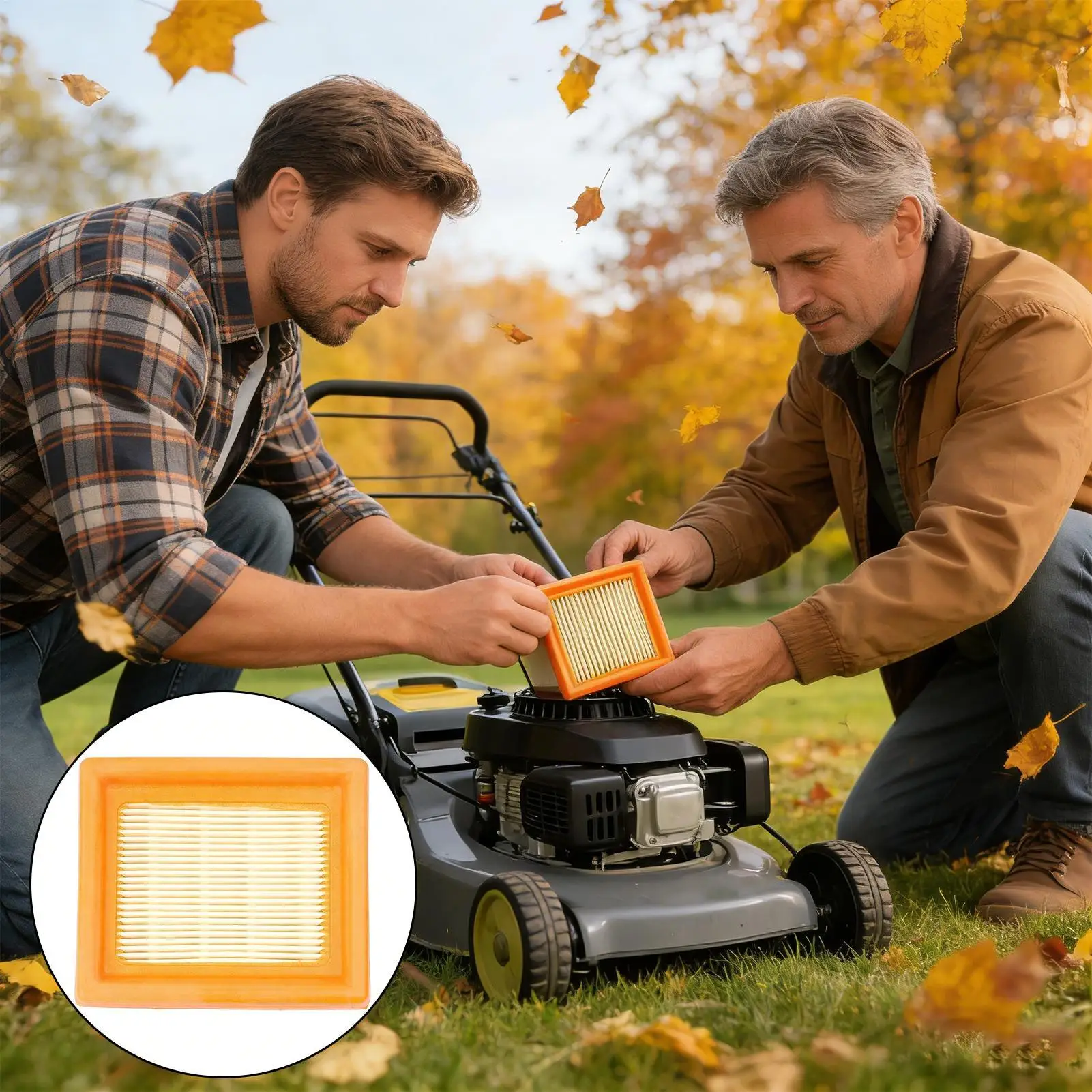 

Фильтр для газонокосилки, насадка для фильтрации, запчасти для триммера, для очистки воздухозаборника Yard Machine, для ухода за садом