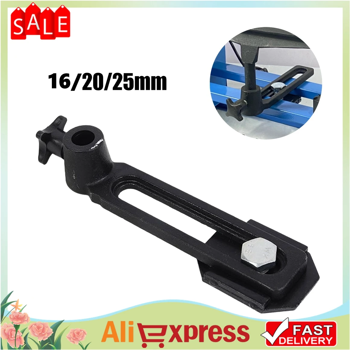 16mm/20mm/25mmTool Holder Base Tool Rest Base Lathe Tool Base Woodworking DIY Machine Tools Accessories