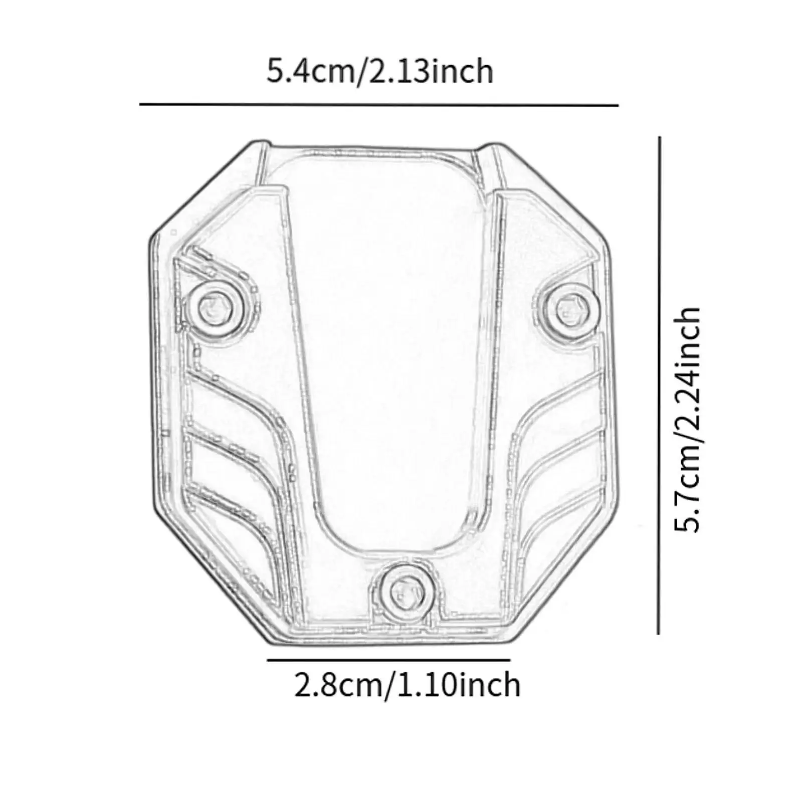 Motorcycle Sidestand Extension Pad PP Kickstand Plate Black Anti Sink Support Enlarger for Secure Parking on Sand Grass Asphalt