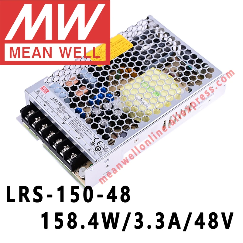 Mean Well LRS-150-12/15/24/36/48 Switching Power Supply meanwell AC/DC 150W Single Output