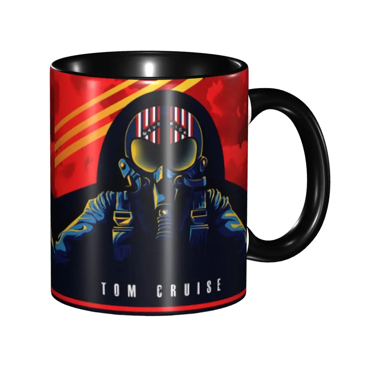 

Top Gun Maverick Mug Personalized Action Adventure Movie Coffee Ceramic Mug Cup Creative Gift