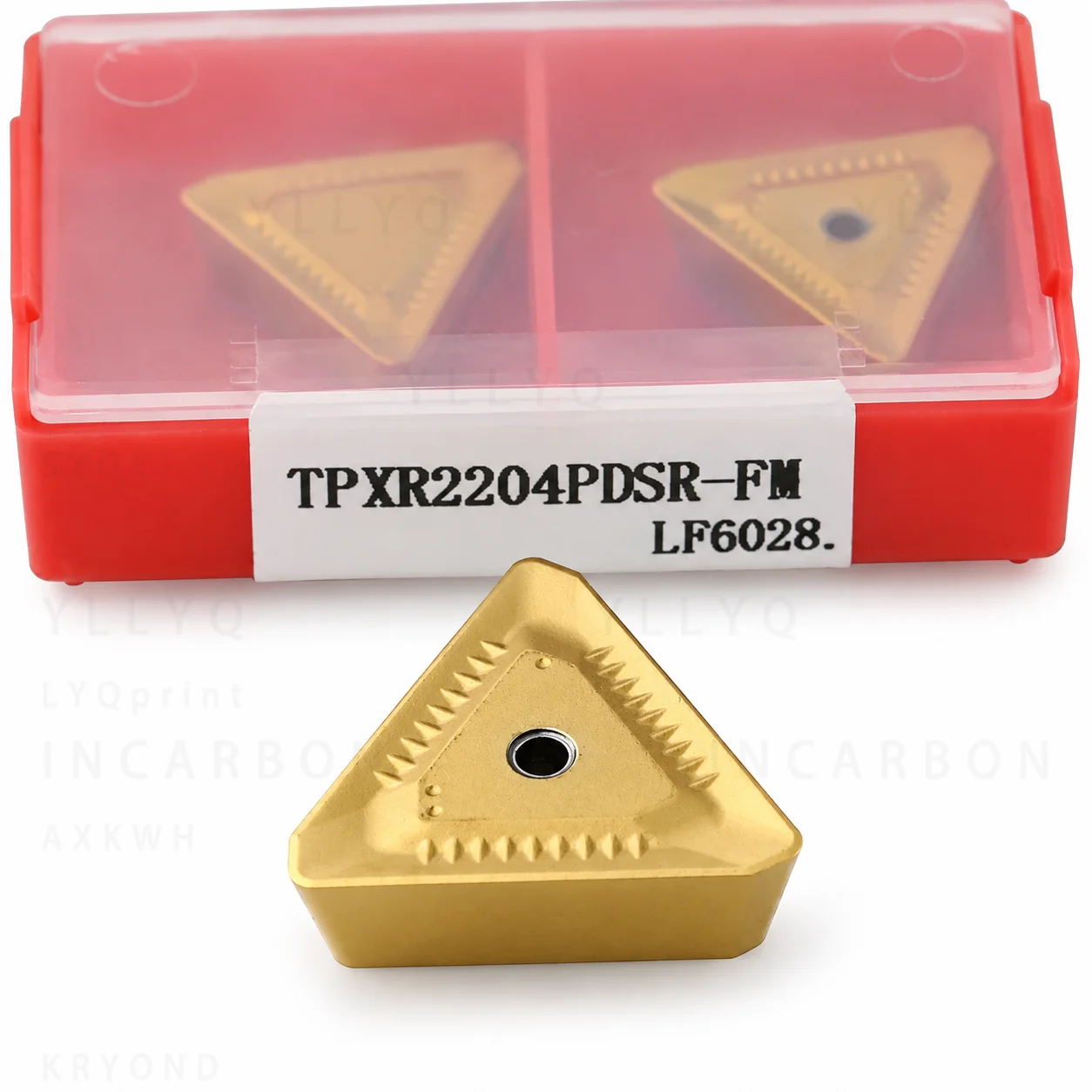 10PCS TPXR2204PDSR-FM LF6028 CNC Milling Carbide Inserts Turning Tools Lathe Cutter Cutting Tool For Steel Parts Pro