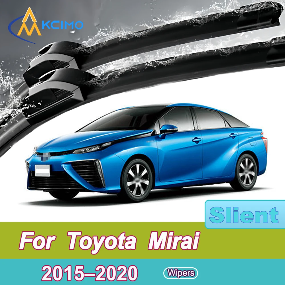 

Quiet Beam Wiper Blades 2pcs Windscreen Window Car Accessories For Toyota Mirai JPD10 2015-2020