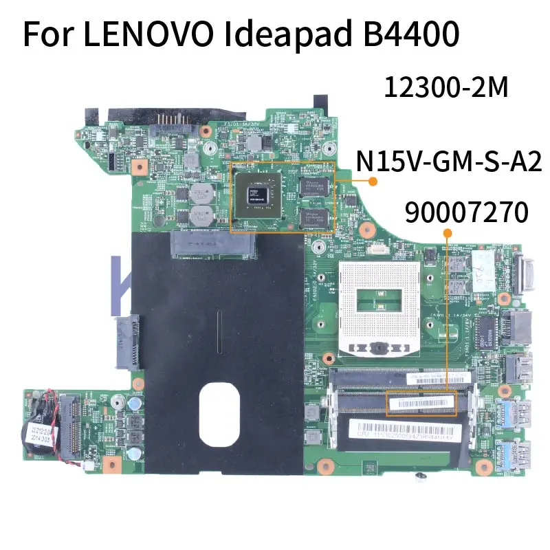 

For Lenovo Ideapad B4400 Notebook Mainboard 11S90007270 12300-2M SR17E N15V-GM-S-A2 DDR3 Laptop Motherboard