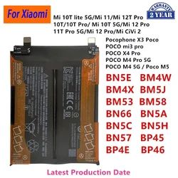 BN5E BM4W BM4X BM5J BM53 BM58 BN66 BN5A BN5C BN5H BN57 BP45 BP4E BP46 For Xiaomi 11T Pro 5G/10T lite/Mi 12T Pro/10T Pro