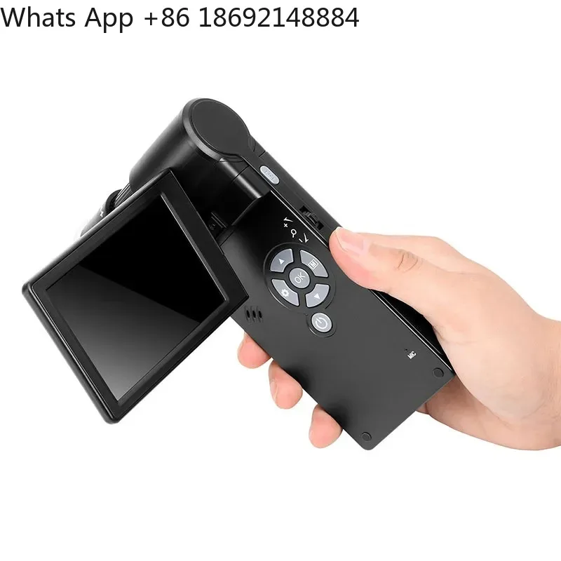 Digital Microscope for  Technology Handheld Electron Magnifying Glass with 4 Inch Screen 1200X Zoom
