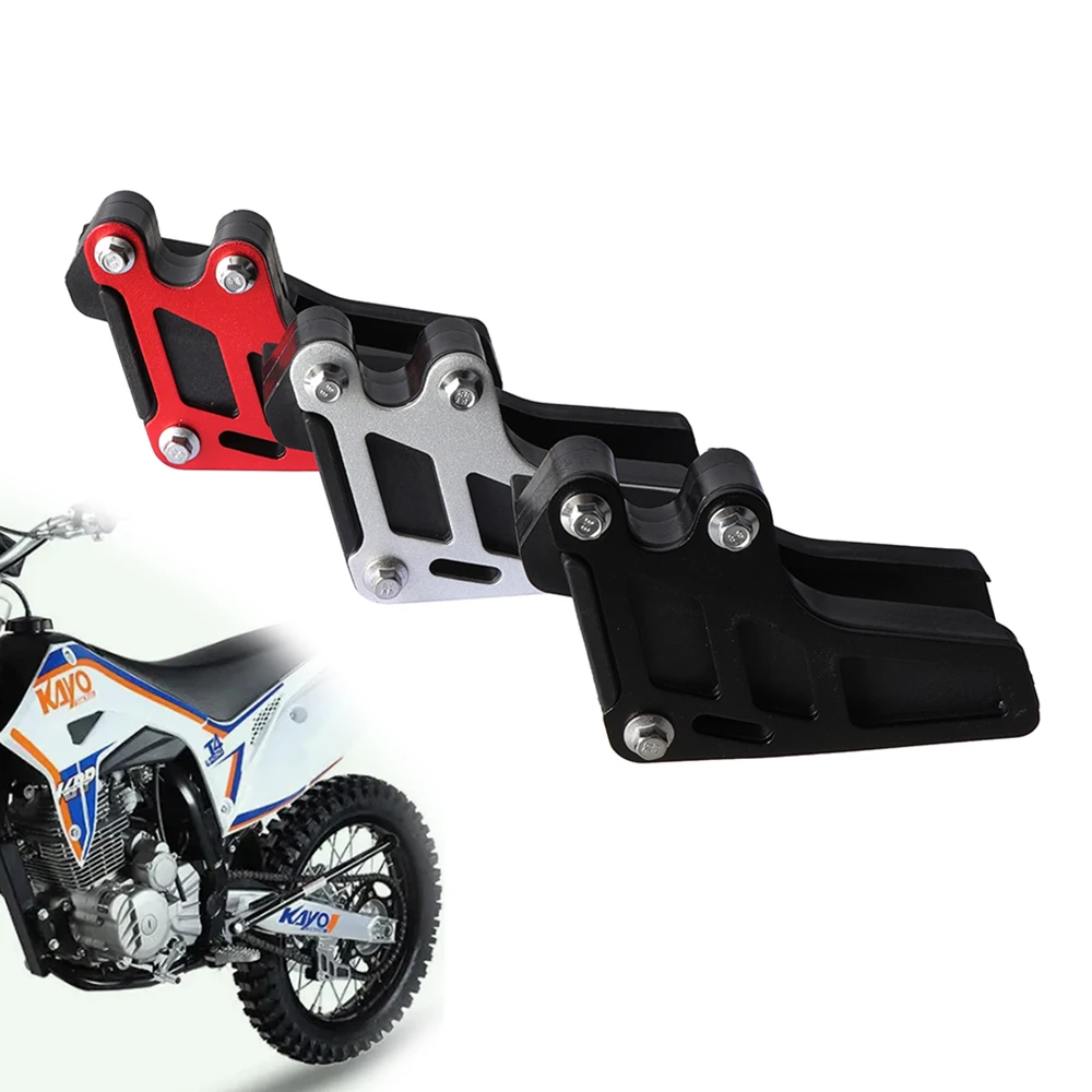 Motorcycle Chain Guide Guard For KAYO T2 T4 T6 X6 Dirt Pit Bike Motocross Replacement Accessories 420 428 520 Chain Universal