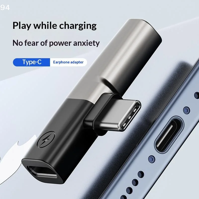 USB Type C To 3.5mm Jack Headphone And Charger For Phone 3.5mm Audio Cable Converter Adapter CableNF stationery