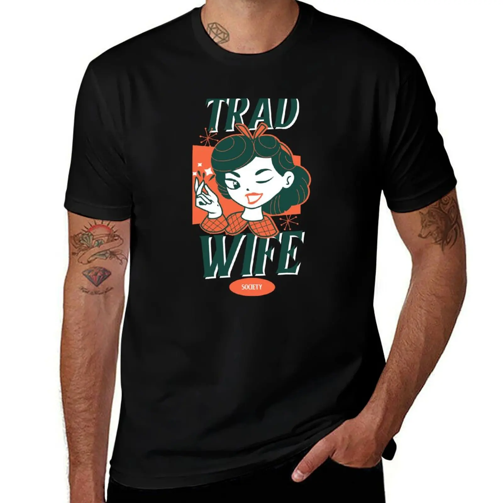 Homemaker Tradwife Traditional Housewife T-Shirt Casual Breathable Short Sleeve Top T-Shirt