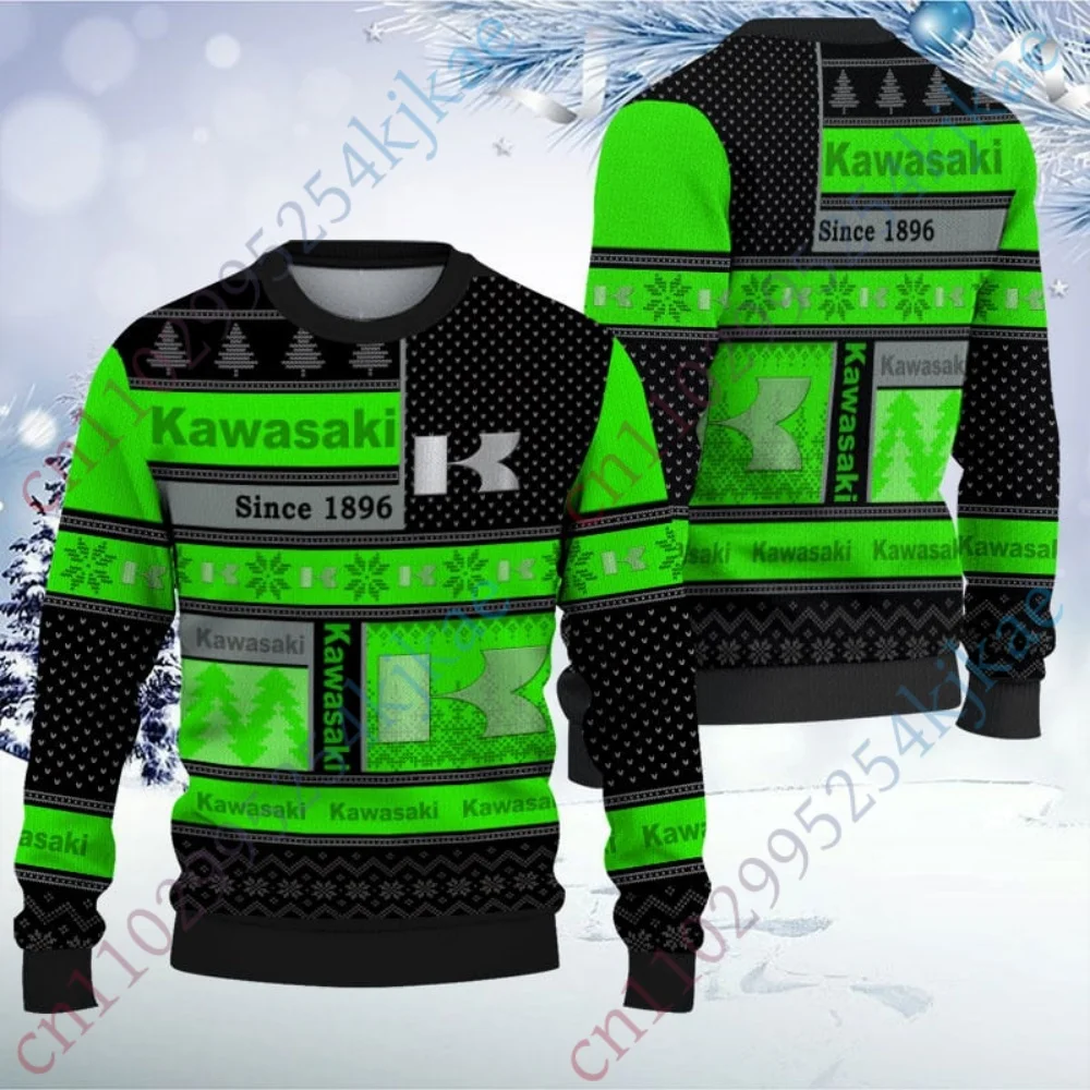 

Kawasaki Oversized T-shirt Top Breathable T Shirt For Men Clothing Harajuku Round Neck Long Sleeve Tshirt Casual Anime Unisex