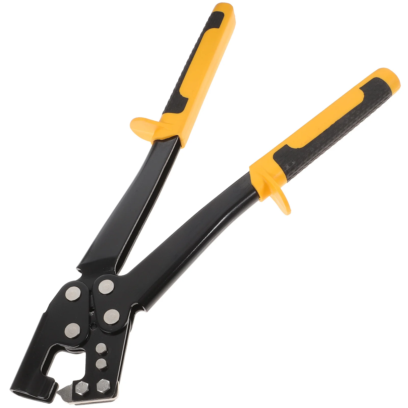 

Heavy-Duty Keel Pliers Crimper Woodworking Steel Forceps Drywall Installation Tool Metal Fastening Punch Lock Sturdy Framing