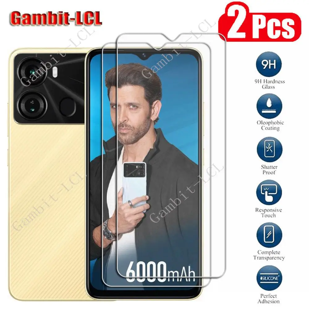 توصية وتحليل لحماية الشاشة لـ Itel P40: 2 قطعة من زجاج التمبير المقاوم للخدش 9H