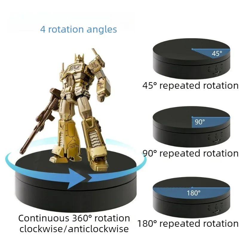 Automatic Rotation Jewelry Display Stand Electric Jewelry Display Rack Showcase Counter Watch Displays Holder Live Props
