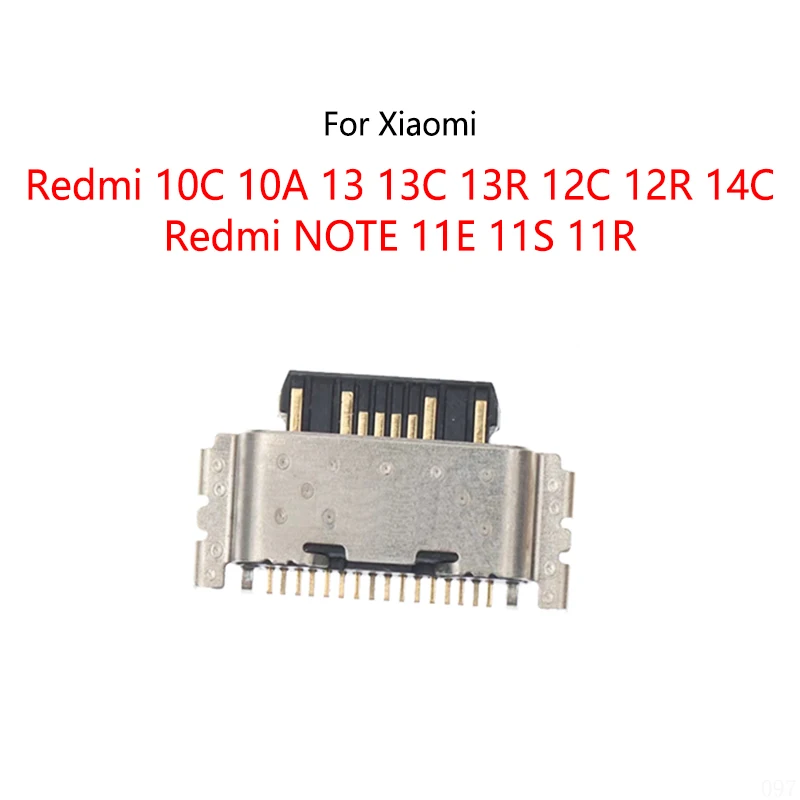 

50PCS For Xiaomi Redmi 10C 10A 13 13C 13R 12C 12R 14C Redmi NOTE 11E 11S 11R USB Charge Socket Port Jack Charging Dock Connector