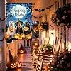 Large Halloween Garden Flags for Outside 28 x 40 Double Sided llz