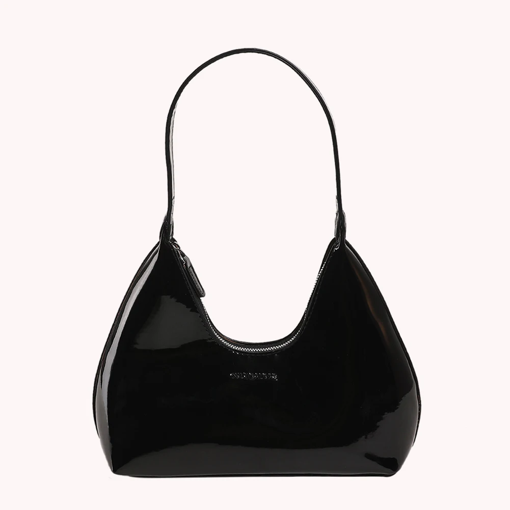 المرأة براءات الاختراع والجلود حمل حقيبة تنوعا موضة حقيبة كتف عادية حقيبة تحت الإبط سستة الإبط حقيبة فتاة يؤرخ المحفظة