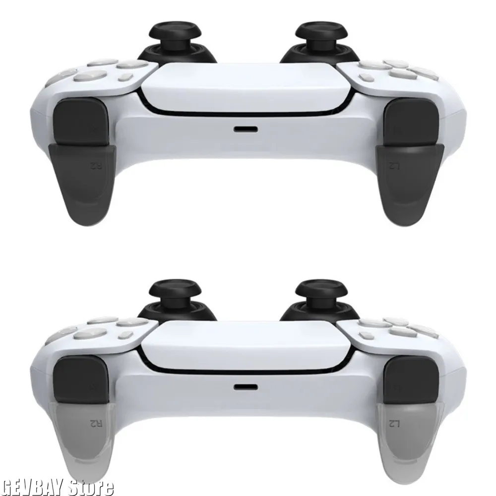 Extended Triggers Button for PS5 L2/R2 Trigger Extender D-pad Key Cap for PS5 Gamepad Accessories view 2