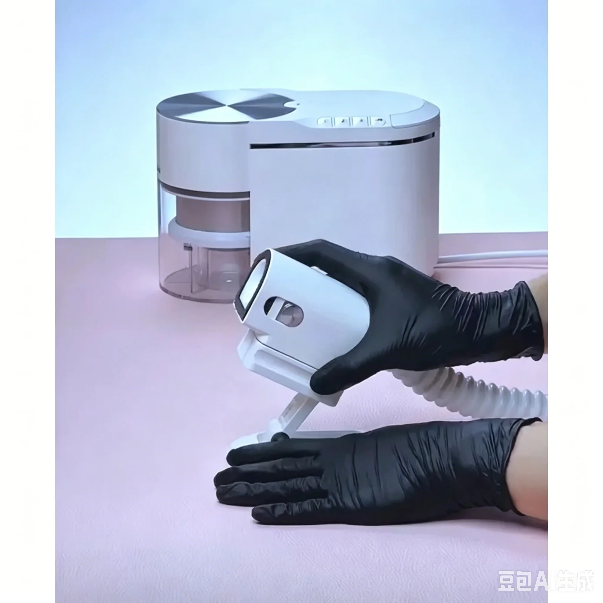 New Nail Dust Collector Brushless Turbine Mute Strong Suction Nail Art Polishing Salon Equipment Tools