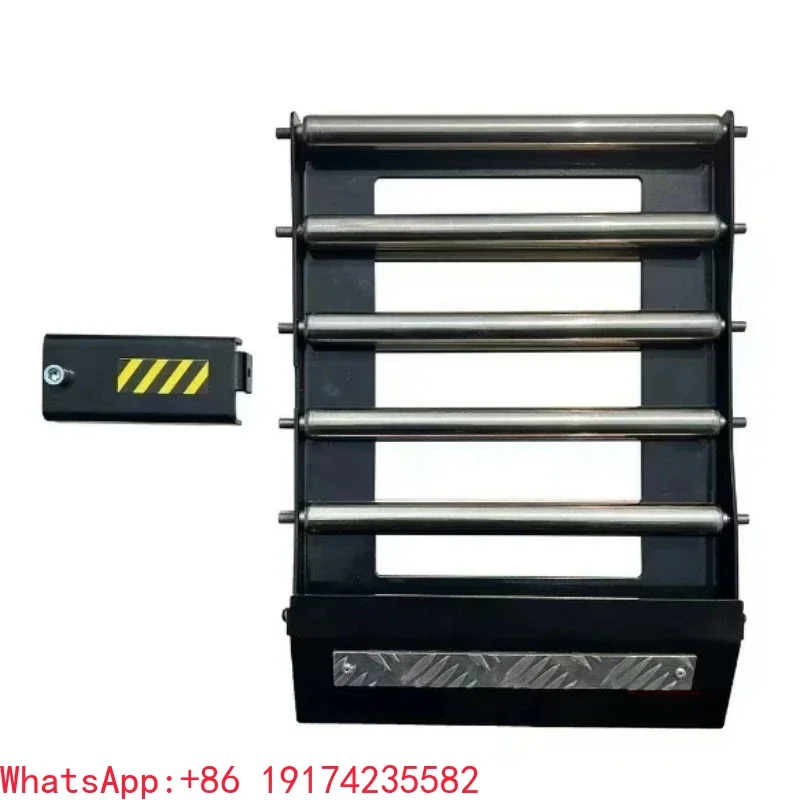 White Steel Tire Roller Plate For Tire Changer, Sliding Base Board For Wheel Removal
