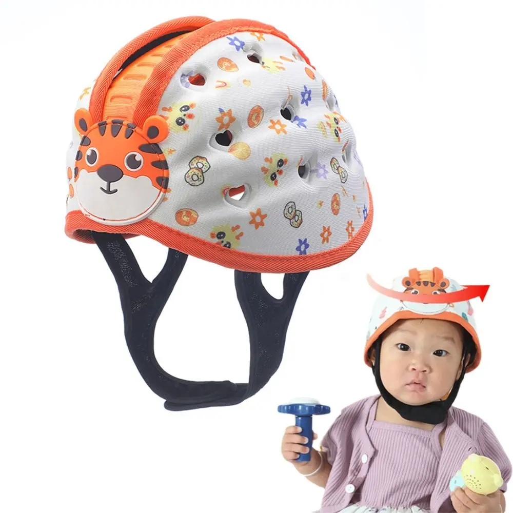 

Breathable Baby Safety Hat Adjustable Lightweight Infant Protection Bonnet 360-Degree Protection Comfortable To Wear