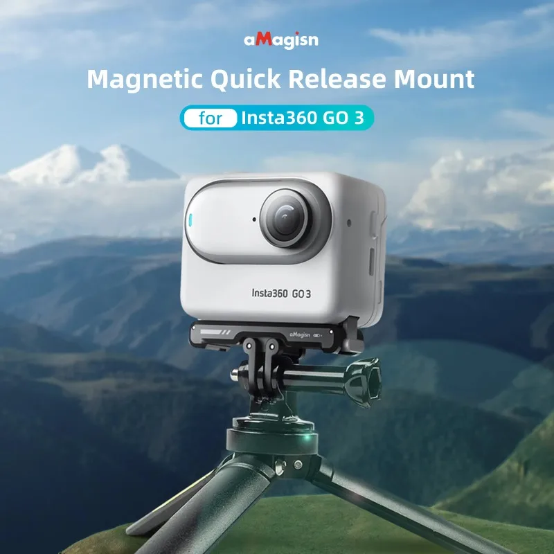 

Магнитный быстроразъемный аксессуар, базовый кронштейн, аксессуар для спортивной камеры Insta360 GO 3