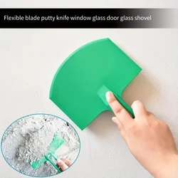 Curved Plastic Putty Knife Flexible Paint Scraper Trowel Feeder For Decal Wallpaper Baking Wall Car Putty Repair Paint Tool