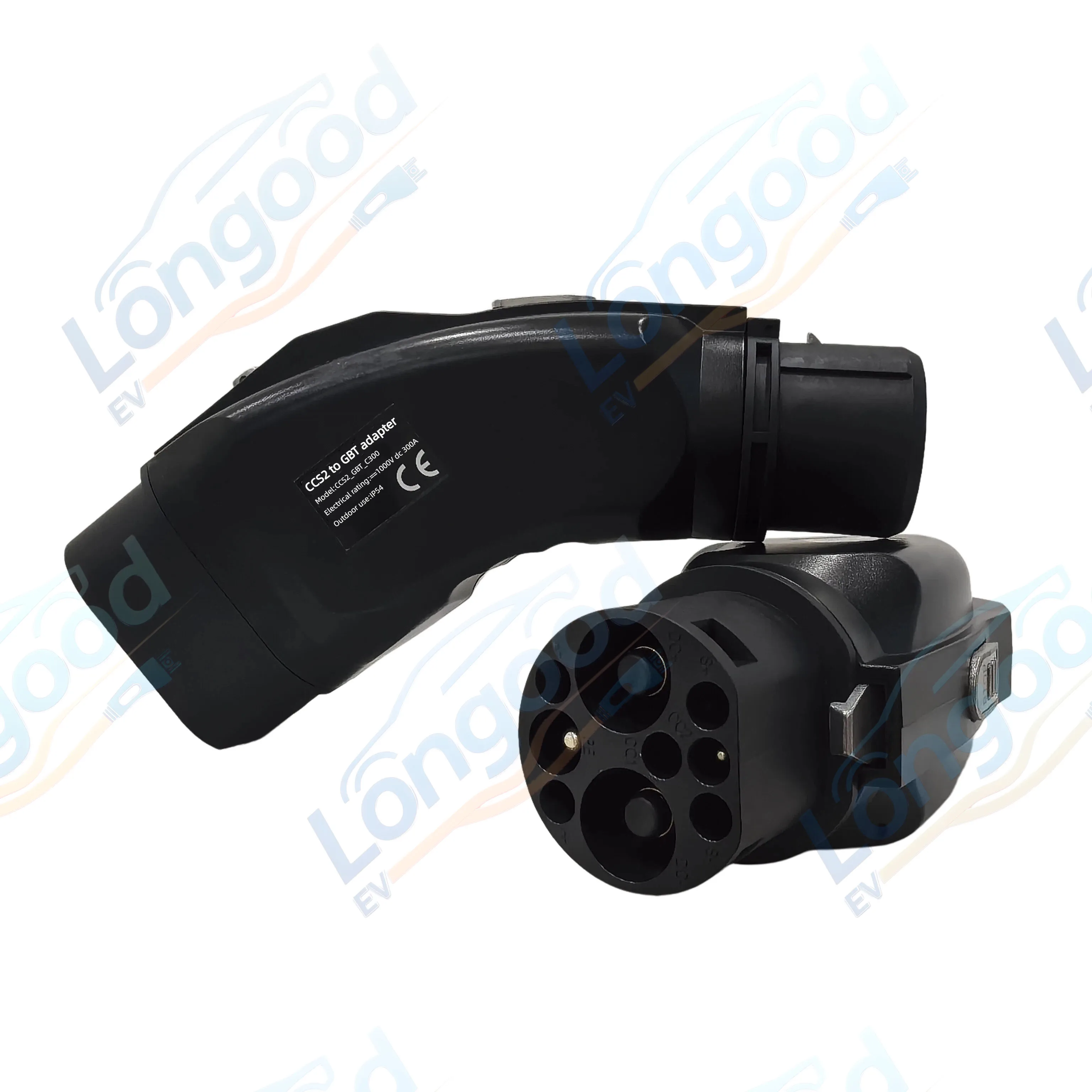 ATV 300A LONGOOD CCS2 GBT DC Fast Charging Adapter Chinese Electric Car Connector New Energy Car Parts Cheap EV Charger Adapter